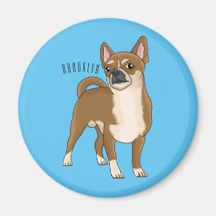 Chihuahua cartoon magneet