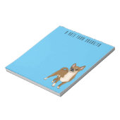 Chihuahua cartoon notitieblok (Linkerzijde)