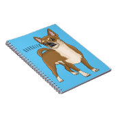 Chihuahua cartoon notitieboek (Rechterzijde)
