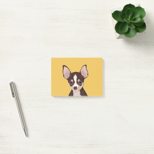 Chihuahua Cartoon Post-it® Notes (Kantoor)