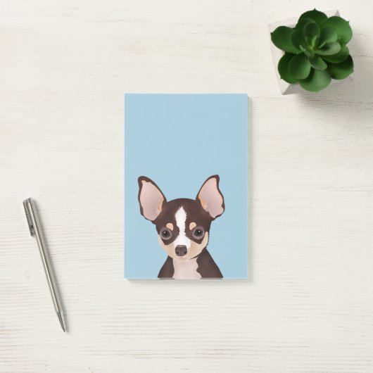 Chihuahua Cartoon Post-it® Notes (Kantoor)