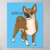 Chihuahua cartoon poster (Voorkant)
