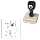 Chihuahua cartoon rubberstempel (Gestempeld)