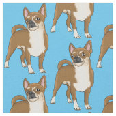 Chihuahua cartoon stof (Close Up)