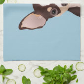 Chihuahua cartoon theedoek (Gevouwen)