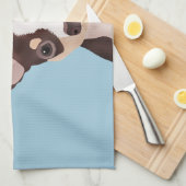 Chihuahua cartoon theedoek (Quarter Fold)