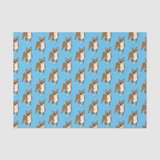 Chihuahua cartoon tissuepapier (Voorkant)