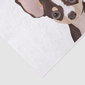 Chihuahua cartoon tissuepapier (Detail)