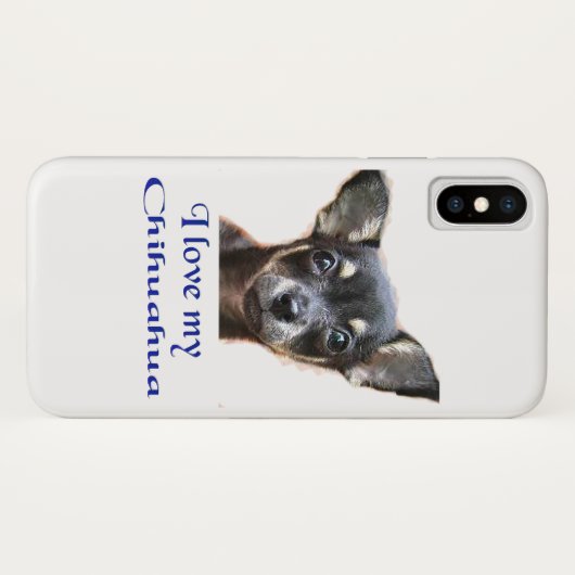 Chihuahua Case-Mate iPhone Case (Achterkant (horizontaal))