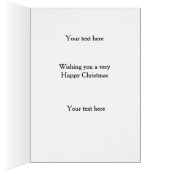 Chihuahua 'Cheese Tax' Christmas card (Binnen (Rechts))