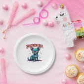 Chihuahua Chi Chichi Chiwawa Zombie Dog Halloween Papieren Bordje (Feest)