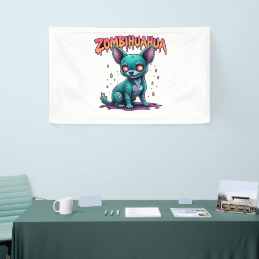 Chihuahua Chi Chichi Chiwawa Zombie Dog Halloween Spandoek (Beurs)
