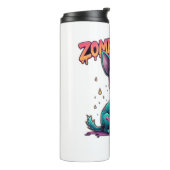 Chihuahua Chi Chichi Chiwawa Zombie Dog Halloween Thermosbeker (Gedraaid links)