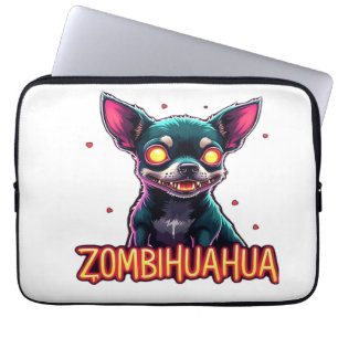 Chihuahua Chi Chichi Chiwawa Zombie Hond Halloween Laptop Sleeve