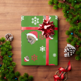 Chihuahua Chi Sinterklaas Hoed Cadeaupapier
