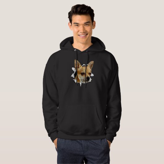 Chihuahua Chihuahua T Hoodie (Voorkant volledig)