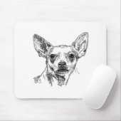 Chihuahua-Chiwawa Dogs Muismat (Met muis)