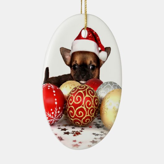 chihuahua christma ornament (Rechts)