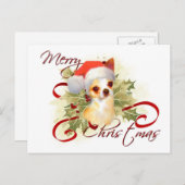 Chihuahua Christmas Briefkaart (Voorkant / Achterkant)