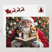 Chihuahua Christmas Card Feestdagenkaart (Voorkant / Achterkant)