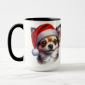 Chihuahua Christmas Coffee Mok Cup (Links)