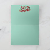 Chihuahua Christmas Cookie Card Kaart (Binnen)