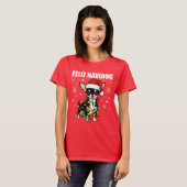 Chihuahua Christmas T-shirt (Voorkant volledig)