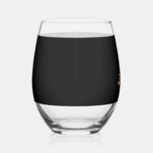 Chihuahua Christmas Tree Funny Tee Xmas Chihuahua  Wijnglas Zonder Voet (Rechts)