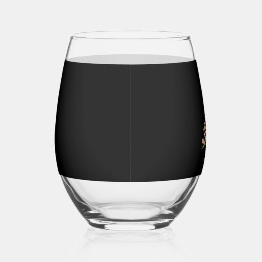 Chihuahua Christmas Tree Funny Tee Xmas Chihuahua  Wijnglas Zonder Voet (Rechts)