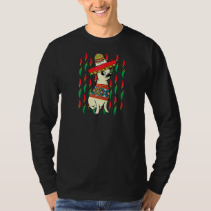 Chihuahua Cinco De Mayo Cute Dog Sombrero Mexicaan T-shirt