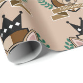 Chihuahua Coat of Arms Cadeaupapier (Rol Hoek)