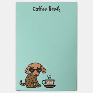 Chihuahua Coffee Break Post-it® notes