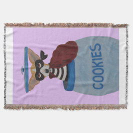 Chihuahua Cookie Dief Deken