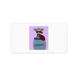 Chihuahua Cookie Dief Etiket