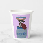 Chihuahua Cookie Dief Papieren Bekers (Voorkant)