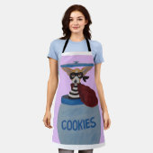 Chihuahua Cookie Dief Schort (Gedragen)