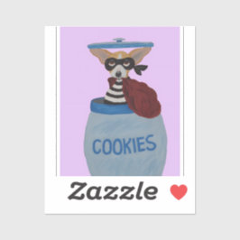 Chihuahua Cookie Dief Sticker