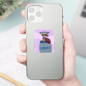 Chihuahua Cookie Dief Sticker (Telefoon)