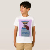 Chihuahua Cookie Dief T-shirt (Voorkant volledig)