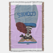 Chihuahua Cookie Thief Deken (Voorkant Verticaal)