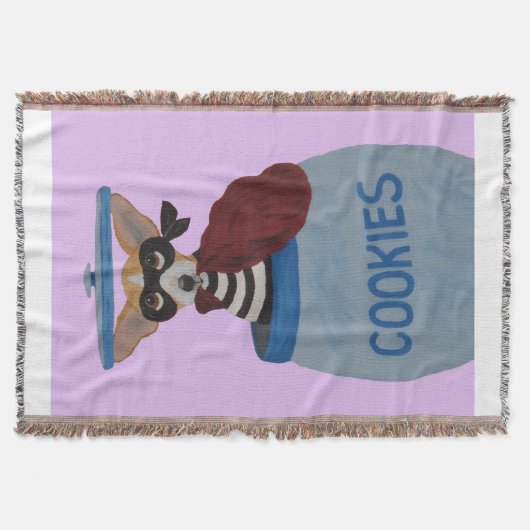 Chihuahua Cookie Thief Deken (Voorkant)