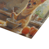 Chihuahua Cooking in Kitchen Snijplank (Hoek)