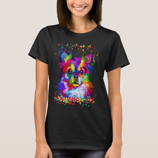 Chihuahua Cool Design T-shirt (Voorkant)