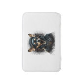 Chihuahua Cool Dog Rap Hip-Hop Gangster Badmat (Voorkant Verticaal)