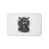 Chihuahua Cool Dog Rap Hip-Hop Gangster Badmat (Voorkant)