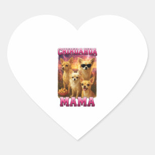 Chihuahua Copy Hart Sticker