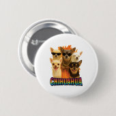 Chihuahua Copy Ronde Button 5,7 Cm (Voorkant /achterkant)