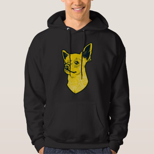 Chihuahua Crazy Hoodie (Voorkant)