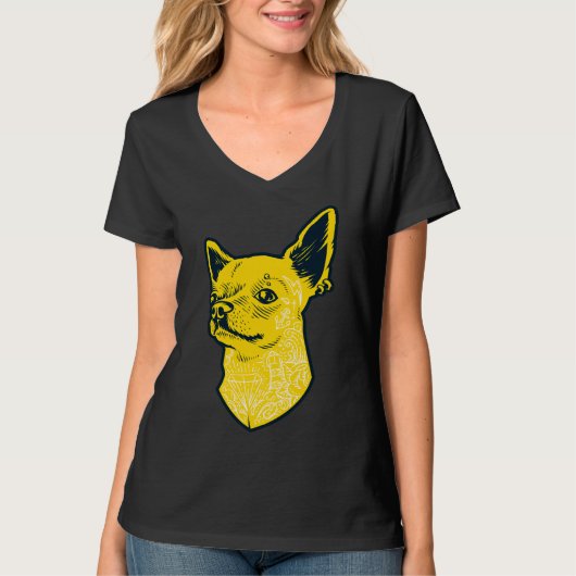 Chihuahua Crazy T-shirt (Voorkant)