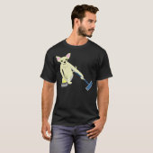 Chihuahua Curling T-shirt (Voorkant volledig)